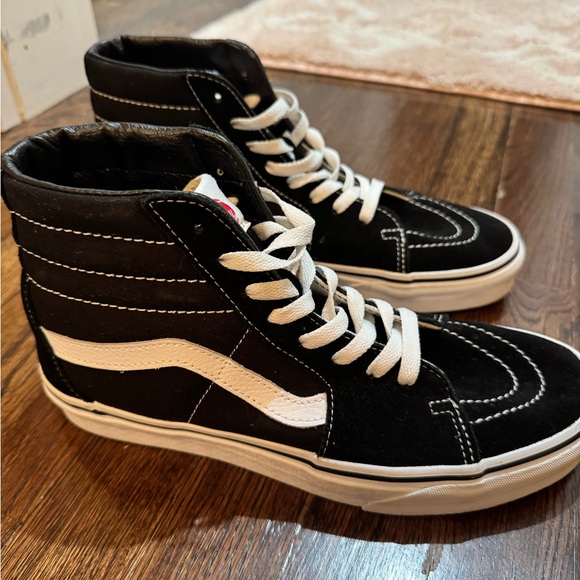 Black High Top Vans - Picture 3 of 3